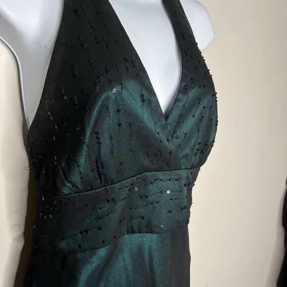 Jones New York Dress Womens 4 Silk Mesh Lined Beaded Whimsygoth Fairy Grunge - Picture 11 of 16